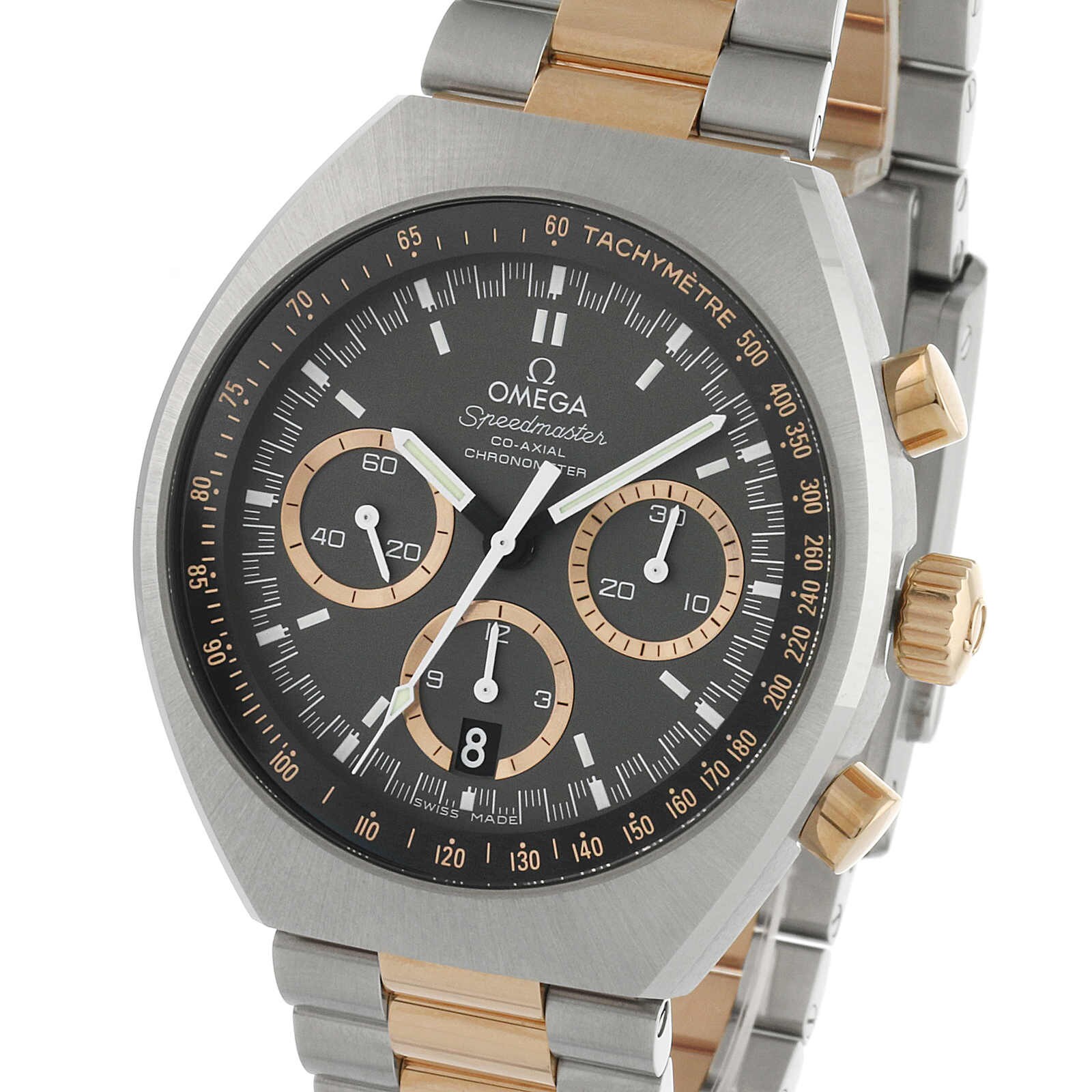 Omega Speedmaster Mark II Two-Tone Sedna Mens Watch