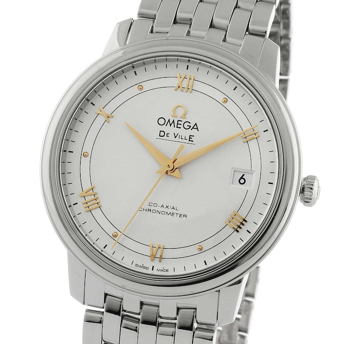 Omega De Ville Prestige Mens 36.8mm Co-Axial Watch
