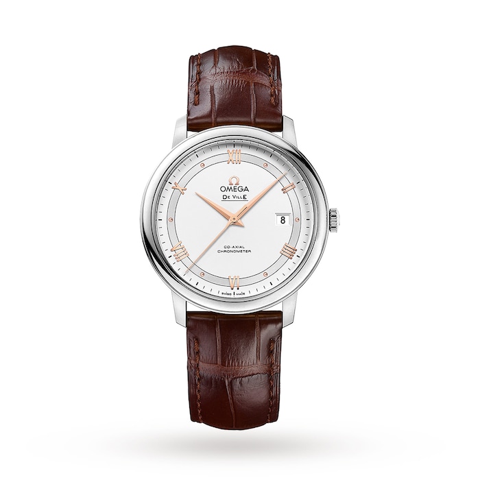 Omega De Ville Prestige Mens 39.5mm Automatic Co-Axial Watch
