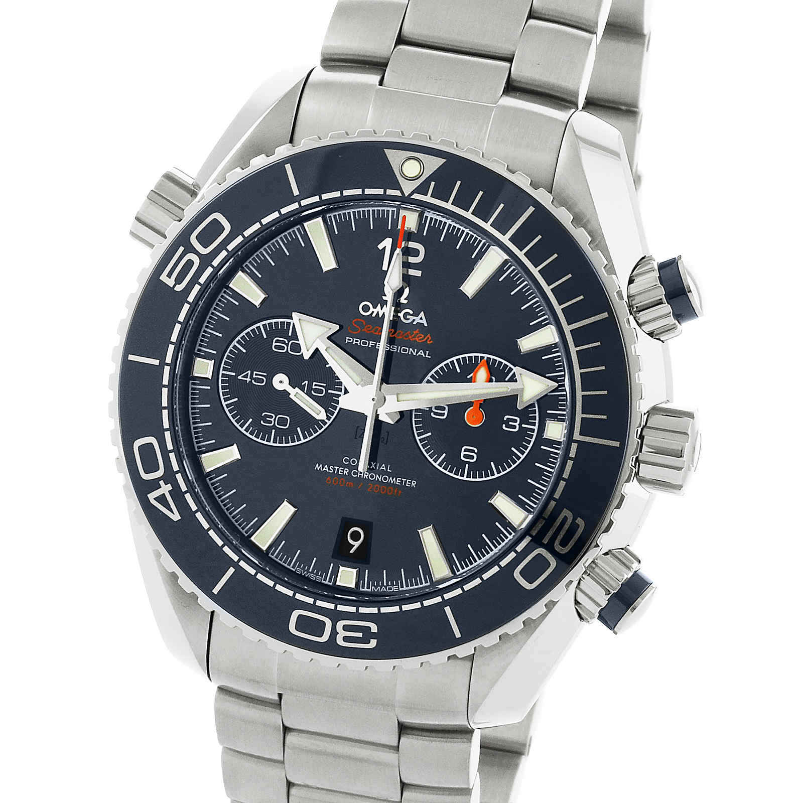 Omega seamaster planet ocean 2025 chronograph automatic men's watch