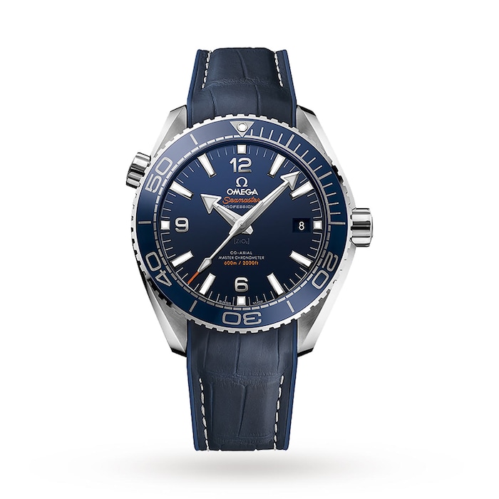 Omega Seamaster Planet Ocean 600M Mens 43.5mm Automatic Co-Axial Blue Divers Mens Watch