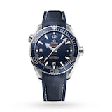 Omega Seamaster Planet Ocean 600M Mens 43.5mm Automatic Co-Axial Blue Divers Mens Watch