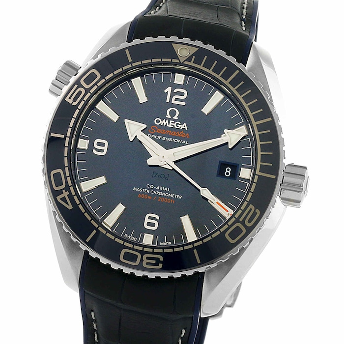 Omega Seamaster Planet Ocean 600M Mens 43.5mm Automatic Co-Axial Blue Divers Mens Watch