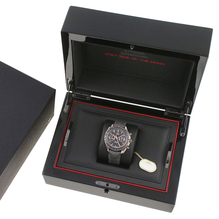 Omega Speedmaster 'Grey Side of the Moon Meteorite' Mens Watch ...