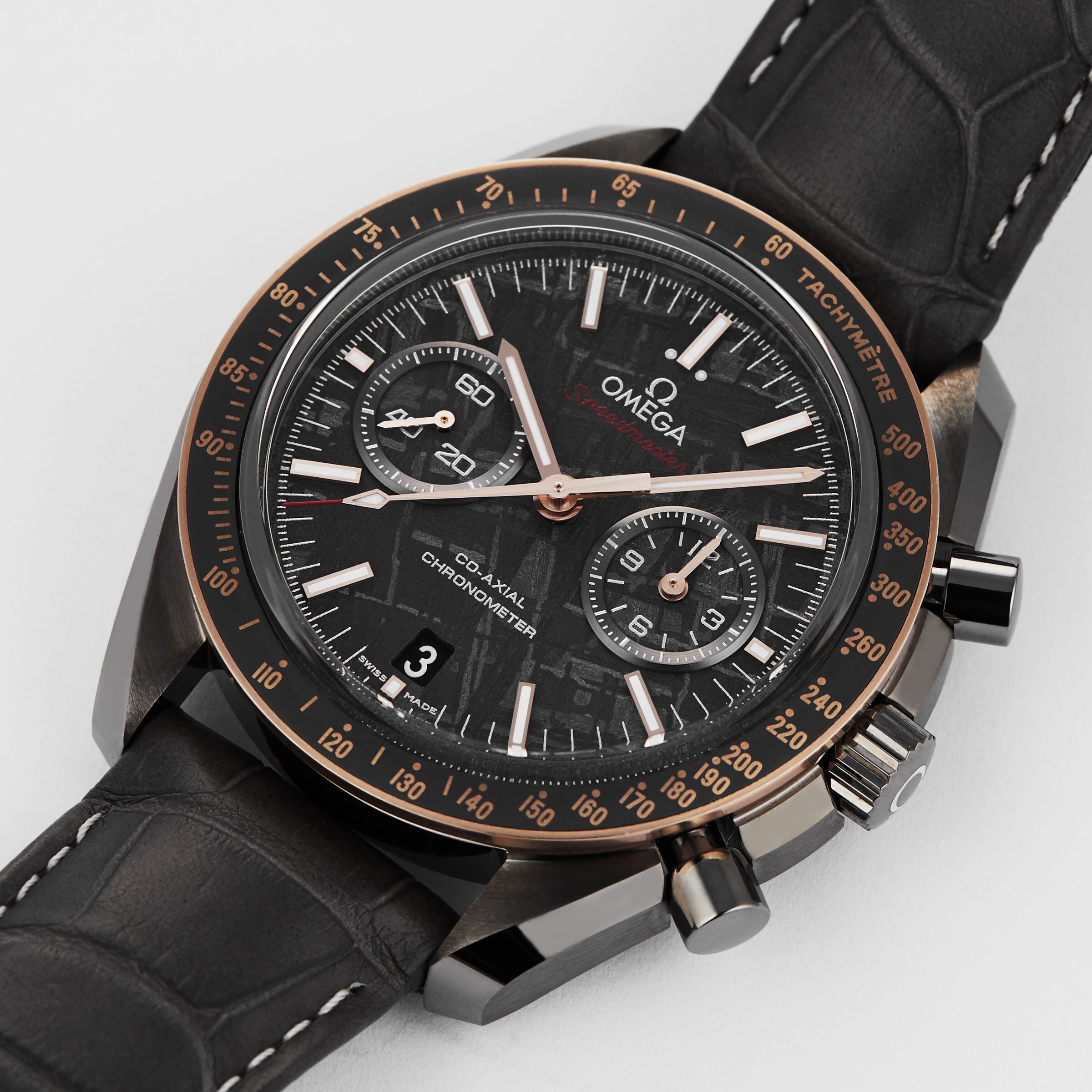 Omega Speedmaster Grey Side of the Moon Meteorite Mens Watch