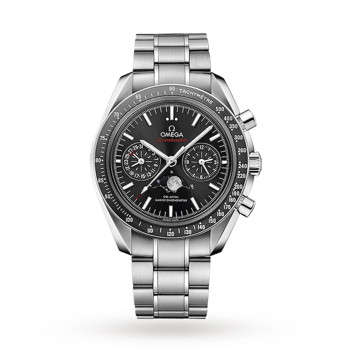 Moonphase Speedmaster Steel Chronograph Watch 304.30.44.52.01.001