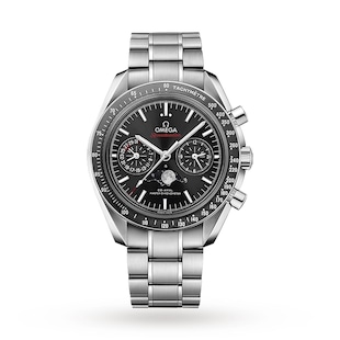 Omega Speedmaster Mens 44.25mm Co-Axial Automatic Moonphase Watch