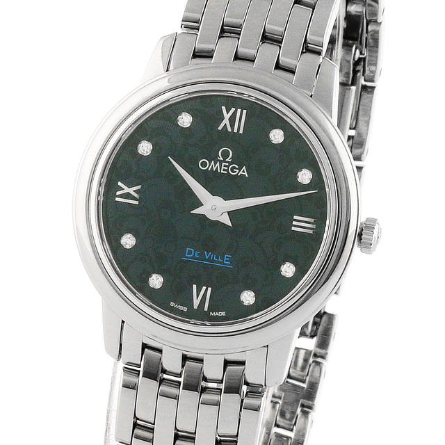 Omega De Ville Orbis Ladies Blue 27.4mm Quartz Ladies Watch