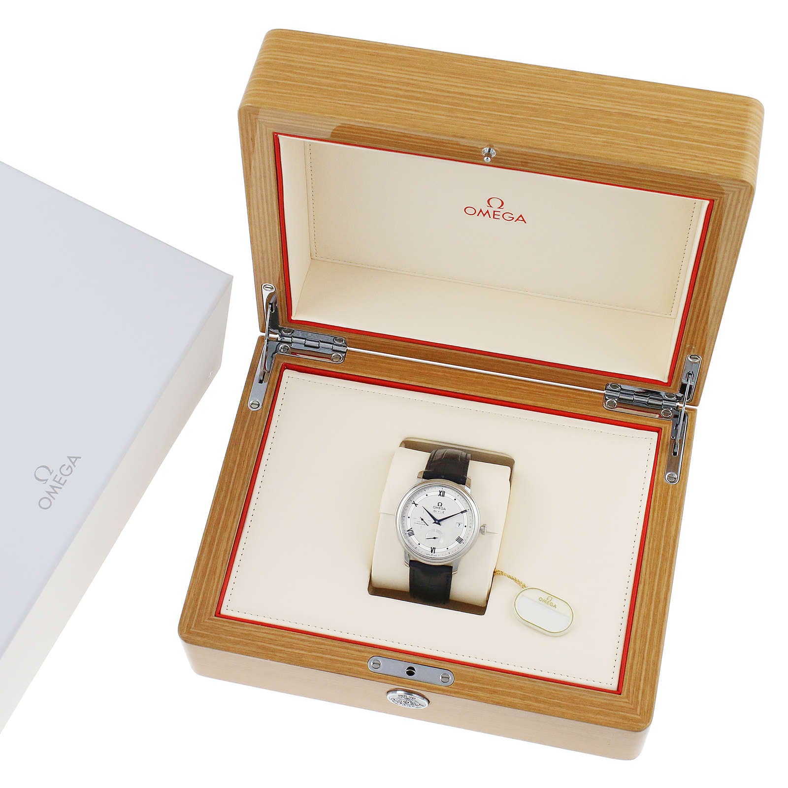 Omega De Ville Prestige Mens 39.5mm Co-Axial Power Reserve Mens Watch