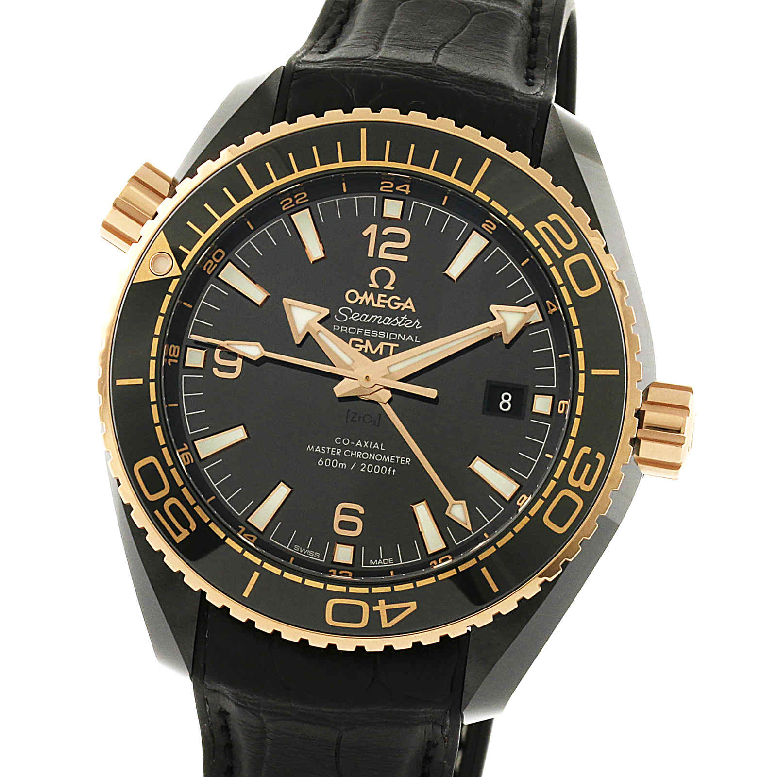 Omega seamaster gmt discount gold