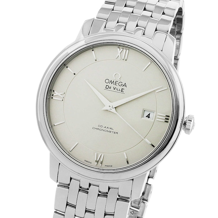 Omega De Ville Prestige Mens 39.5mm Automatic Co-Axial Date Mens Watch