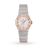 Omega Constellation Ladies 27mm Co-Axial Bicolour Automatic Ladies Watch