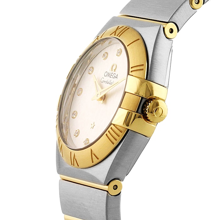 Omega Constellation Ladies 27mm Co-Axial Bicolour Automatic Ladies Watch