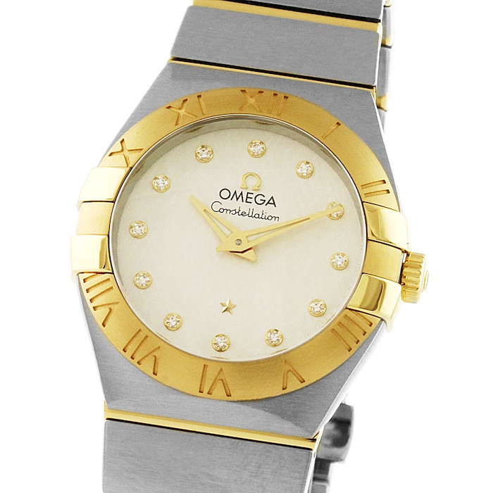 Omega Constellation Ladies 27mm Co-Axial Bicolour Automatic Ladies Watch