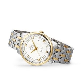 Omega De Ville Prestige Mens 39mm Bicolour Automatic Co-Axial Date Mens Watch Omega De Ville Prestige Mens 39mm Bicolour Automatic Co-Axial Date Mens Watch