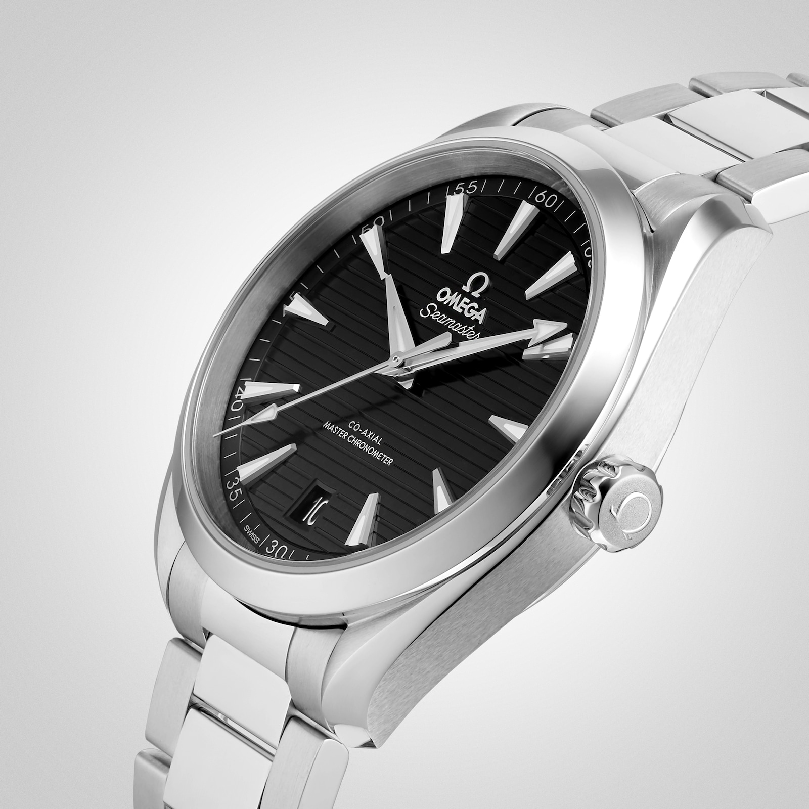 Omega Seamaster Aqua Terra 150M Mens Black Dial 41mm Automatic Co-Axial Watch