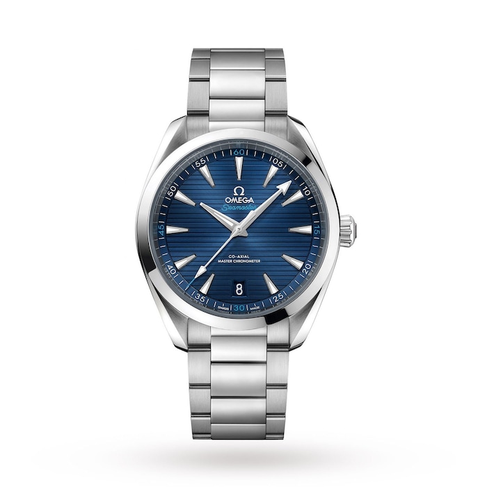 Omega Seamaster Aqua Terra 150M Mens Blue Dial 41mm Automatic Co-Axial Watch