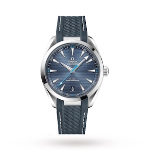 Omega Seamaster Aqua Terra 150M Mens Blue Dial 41mm Automatic Co-Axial Watch