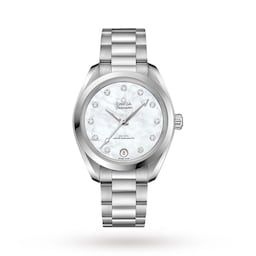 17331343 - Seamaster Aqua Terra 150M Ladies 34mm Automatic Co-Axial Diamond Dot Watch