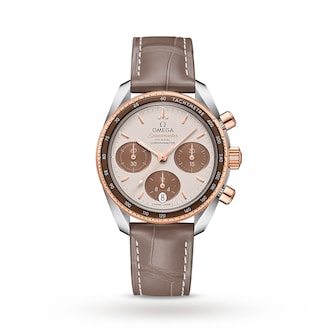 Omega Speedmaster 38 Co-Axial Chronograph Automatic Leather Strap Ladies Watch Omega Speedmaster 38 Co-Axial Chronograph Automatic Leather Strap Ladies Watch
