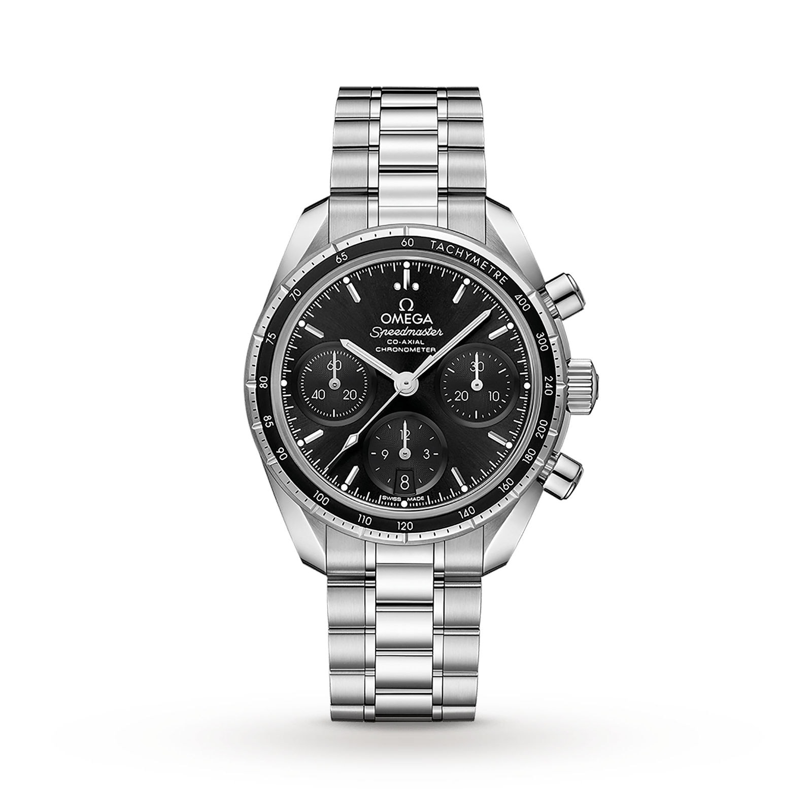 Omega Speedmaster 38mm Co-Axial Chronograph Automatic Watch