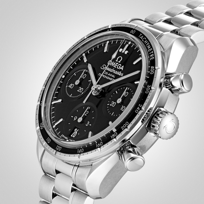 Omega Speedmaster 38mm Co-Axial Chronograph Automatic Watch