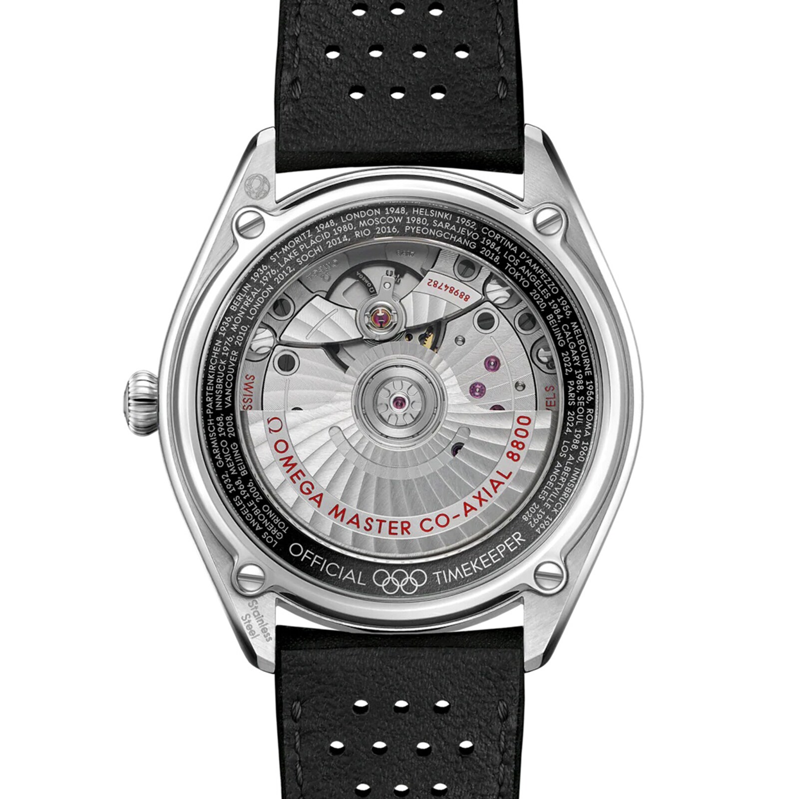 Omega Seamaster Olympic Offical Timekeeper 39.5mm Mens Watch Black