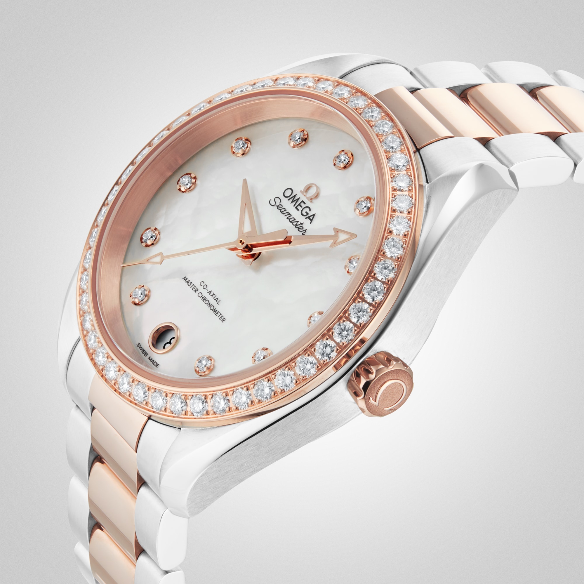Omega Seamaster Aqua Terra Co-Axial Master Chronometer 34mm Ladies Watch Omega Seamaster Aqua Terra Co-Axial Master Chronometer 34mm Ladies Watch