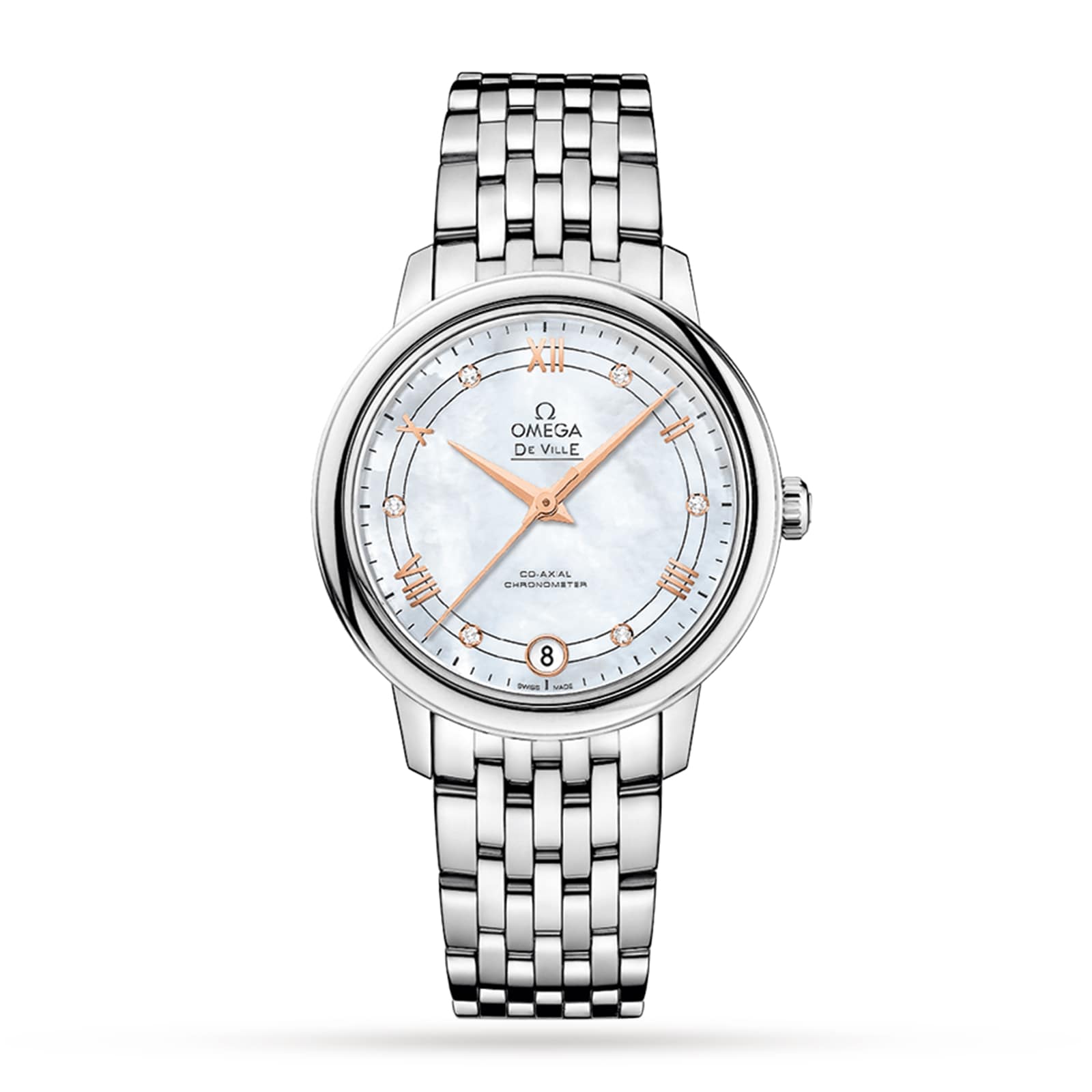 De Ville Prestige Co-Axial Chronometer 33mm Ladies Watch