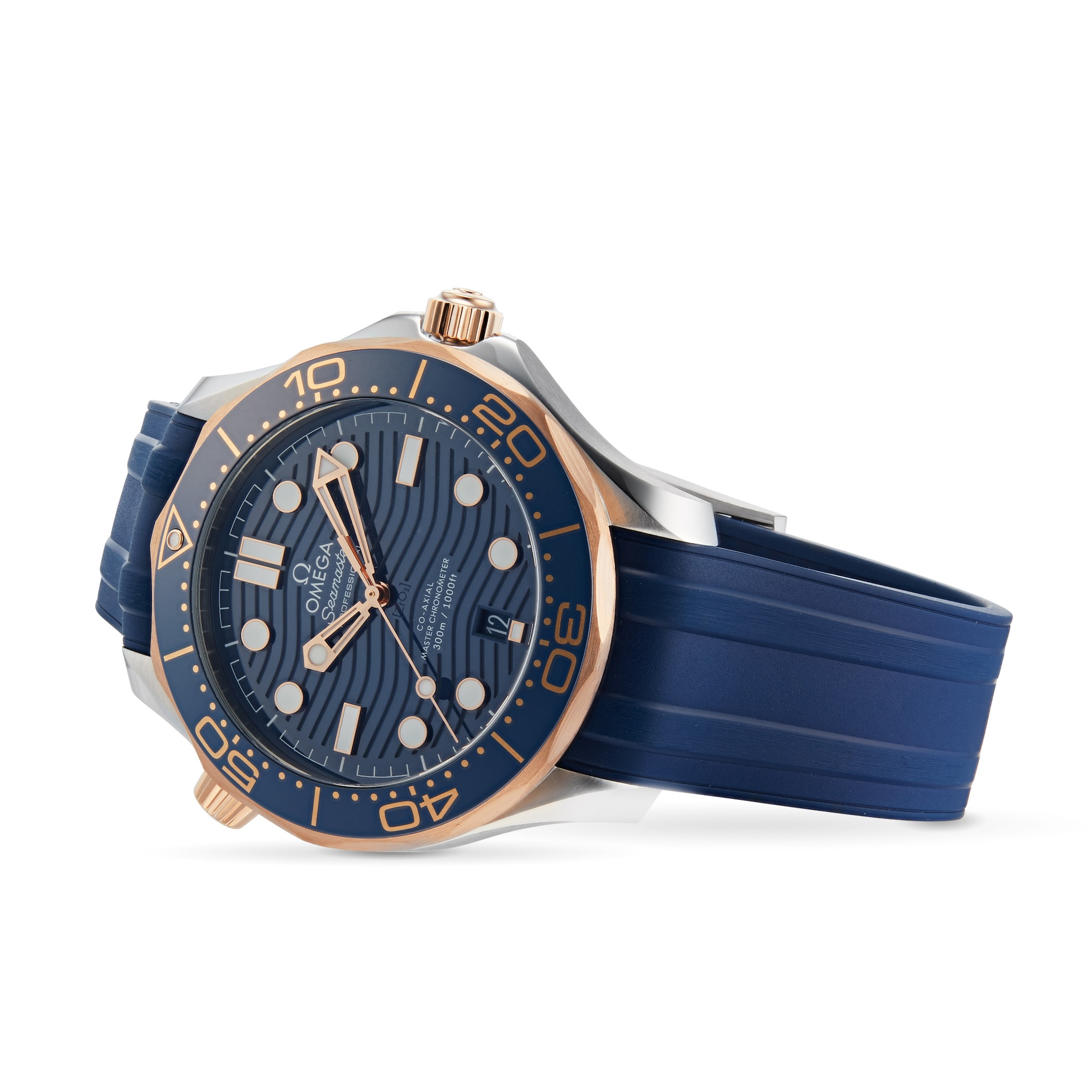 Omega Seamaster Diver 300M Co-Axial 42mm Mens Watch Blue