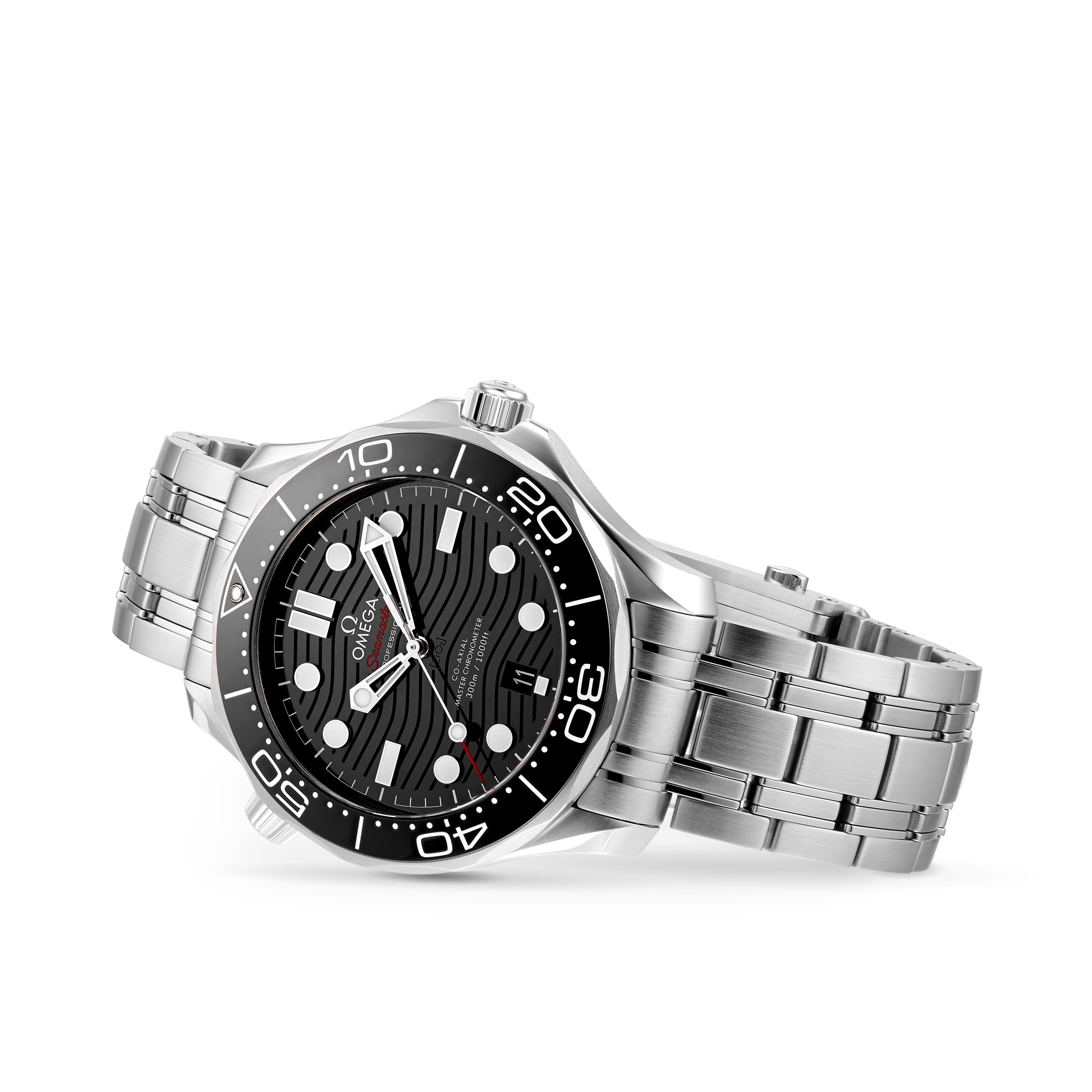 Omega seamaster 2018 black best sale