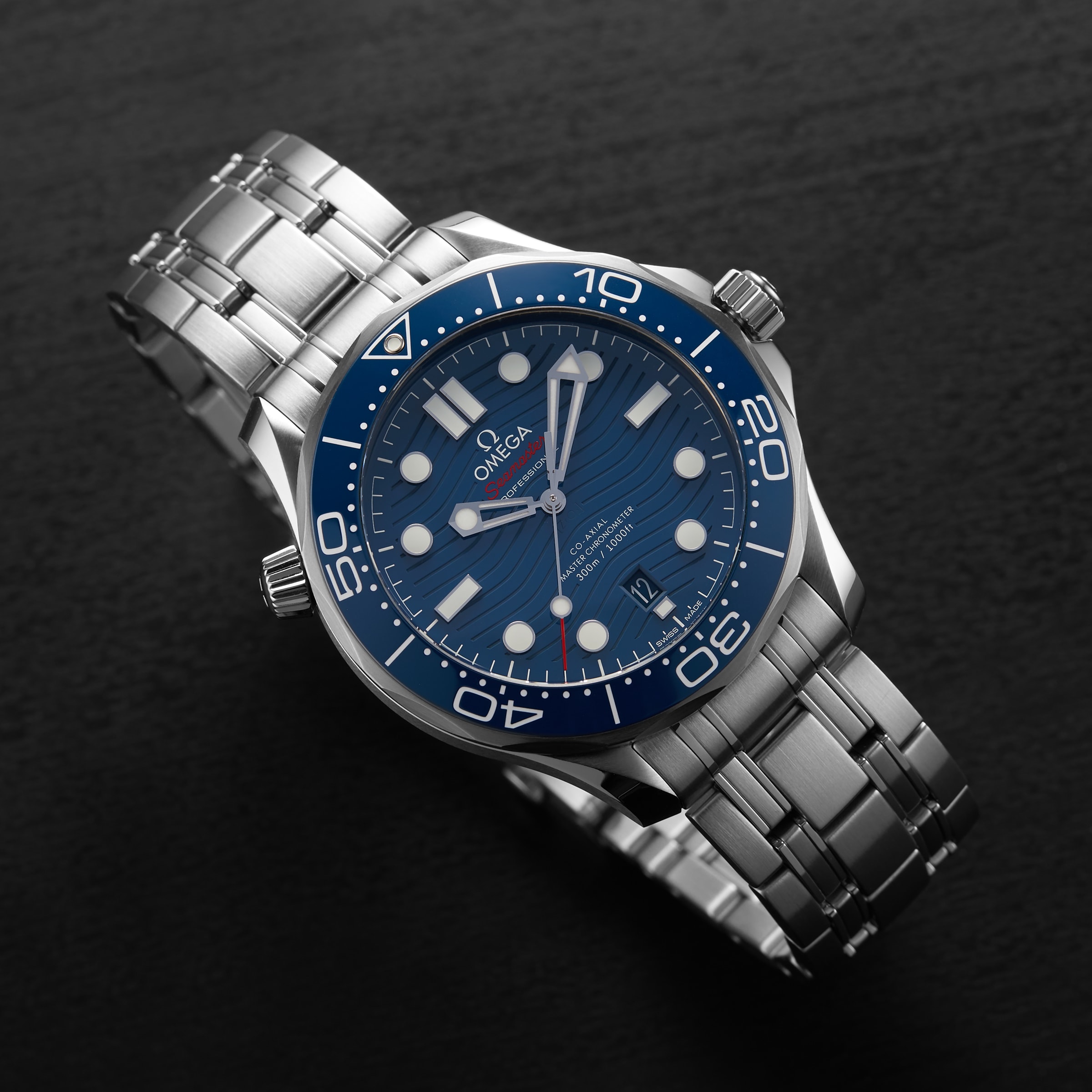 Omega seamaster 300 hot sale professional blue