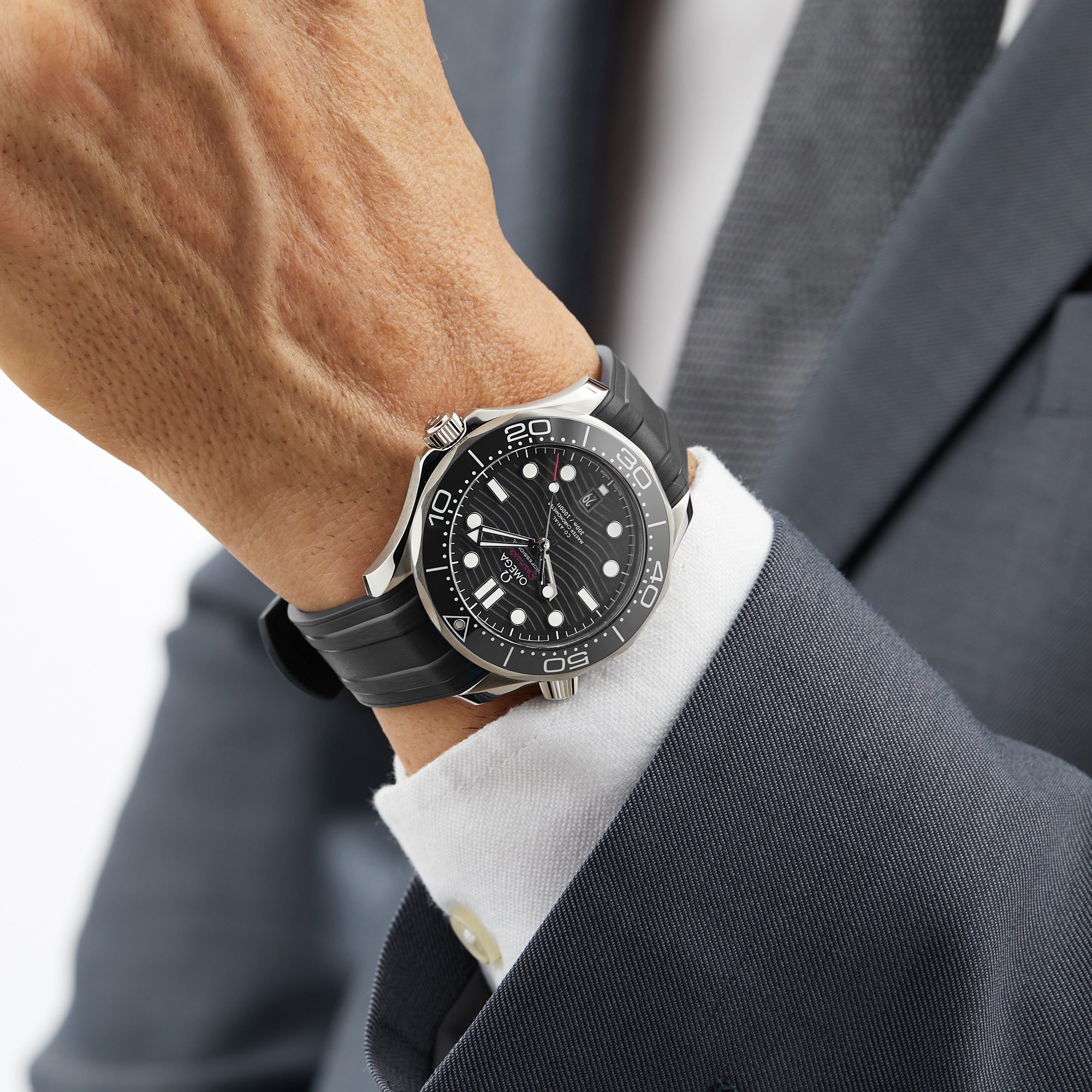 Omega best sale seamaster gray