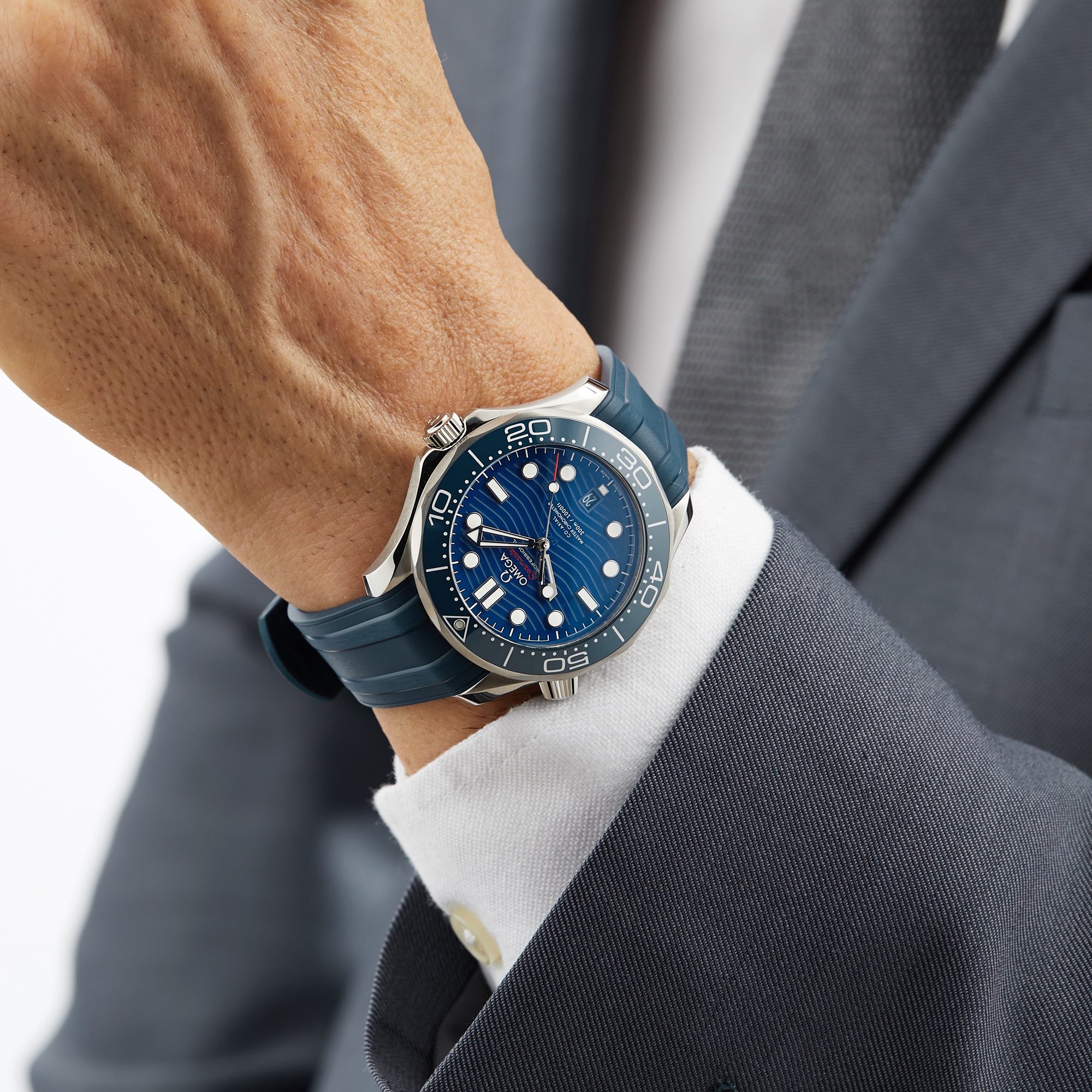 1965 Swiss Omega Seamaster wrist watch with date – Clockwise