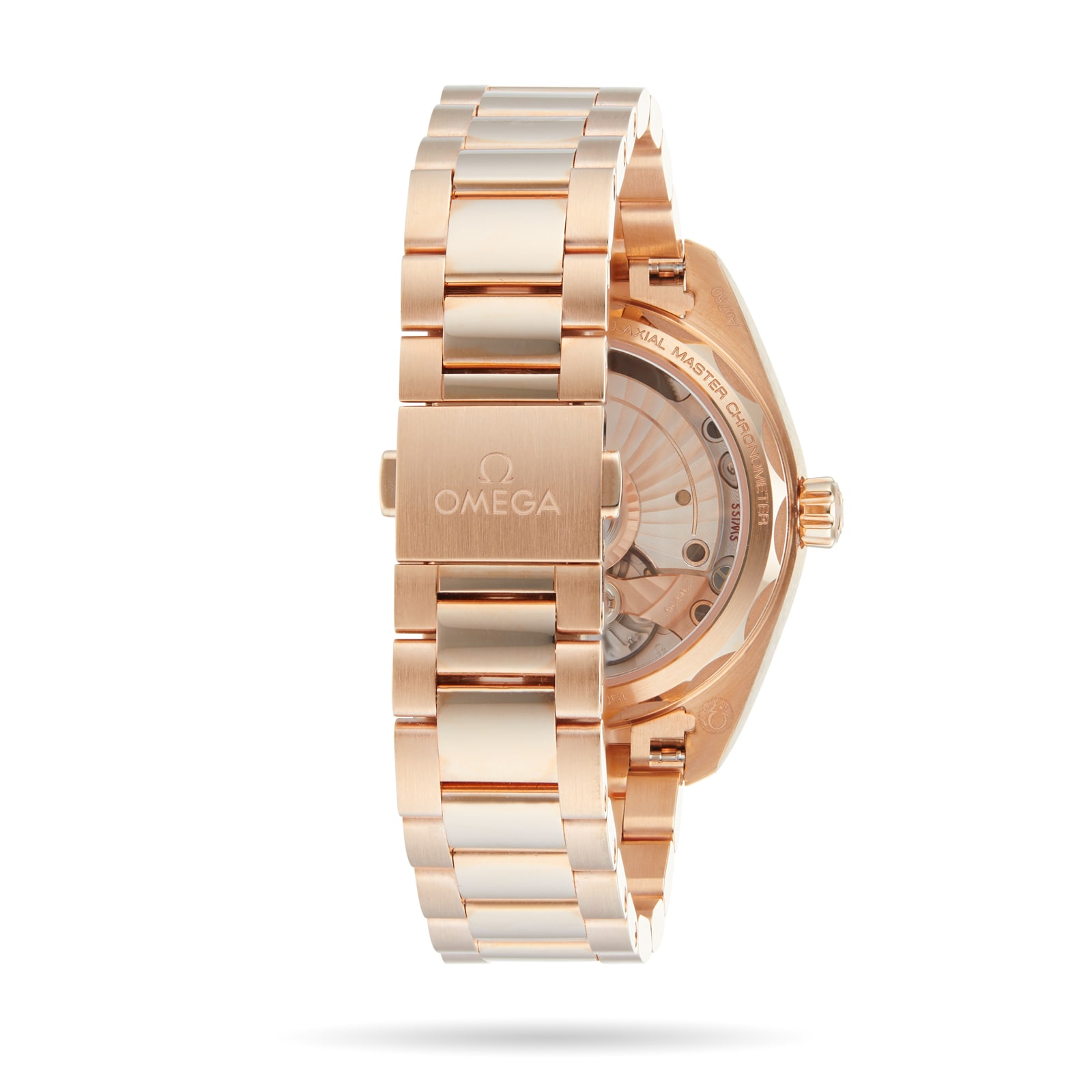 Omega ladies clearance seamaster rose gold