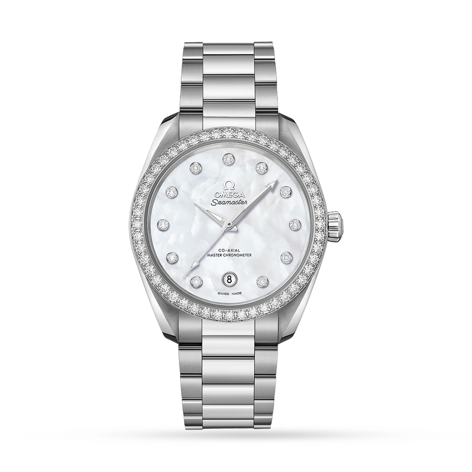 Omega Seamaster Aqua Terra Diamond 38mm Ladies Watch