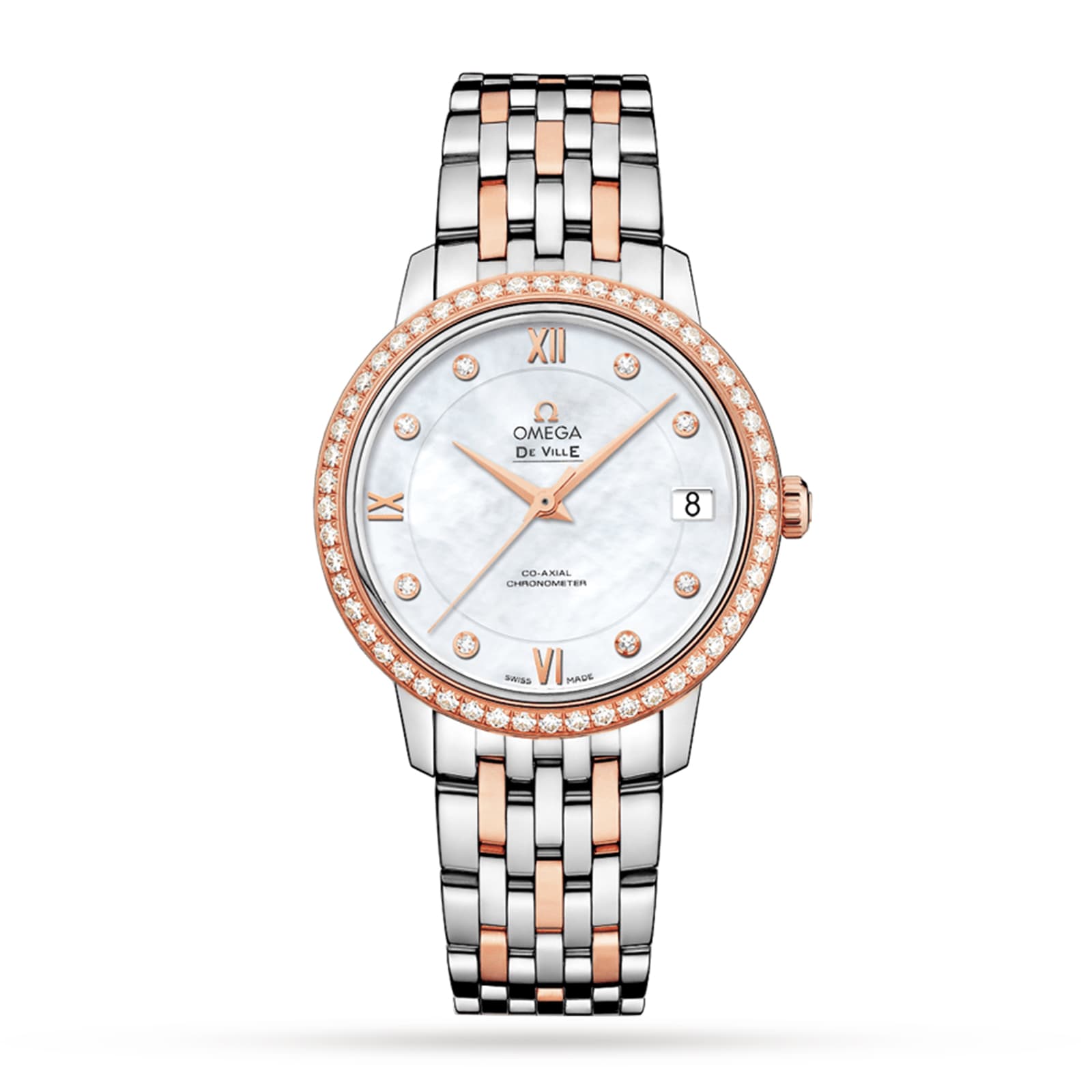 Omega De Ville Prestige Co-Axial Chronometer 33mm Ladies Watch
