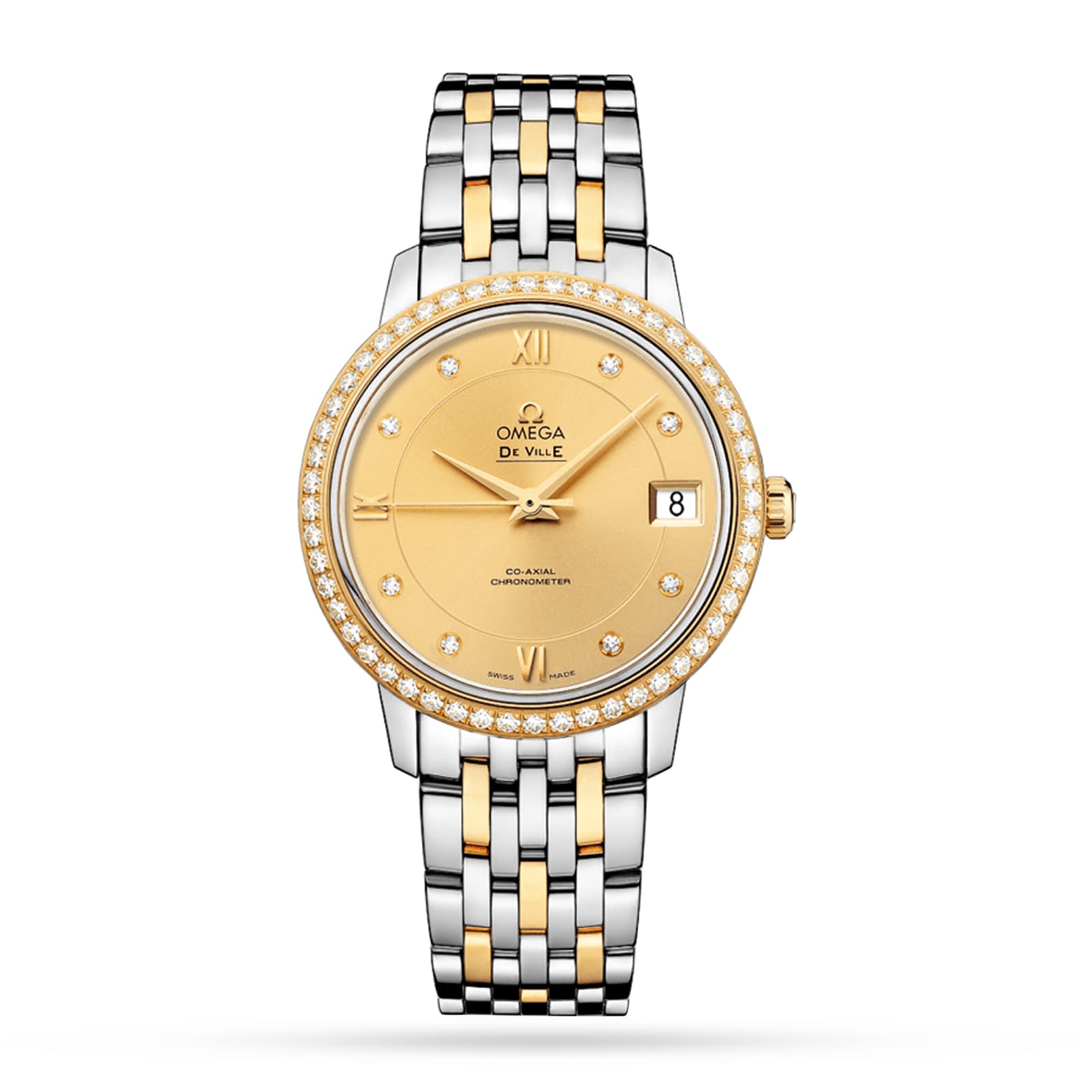 Omega De Ville Prestige Co-Axial Chronometer 33mm Ladies Watch