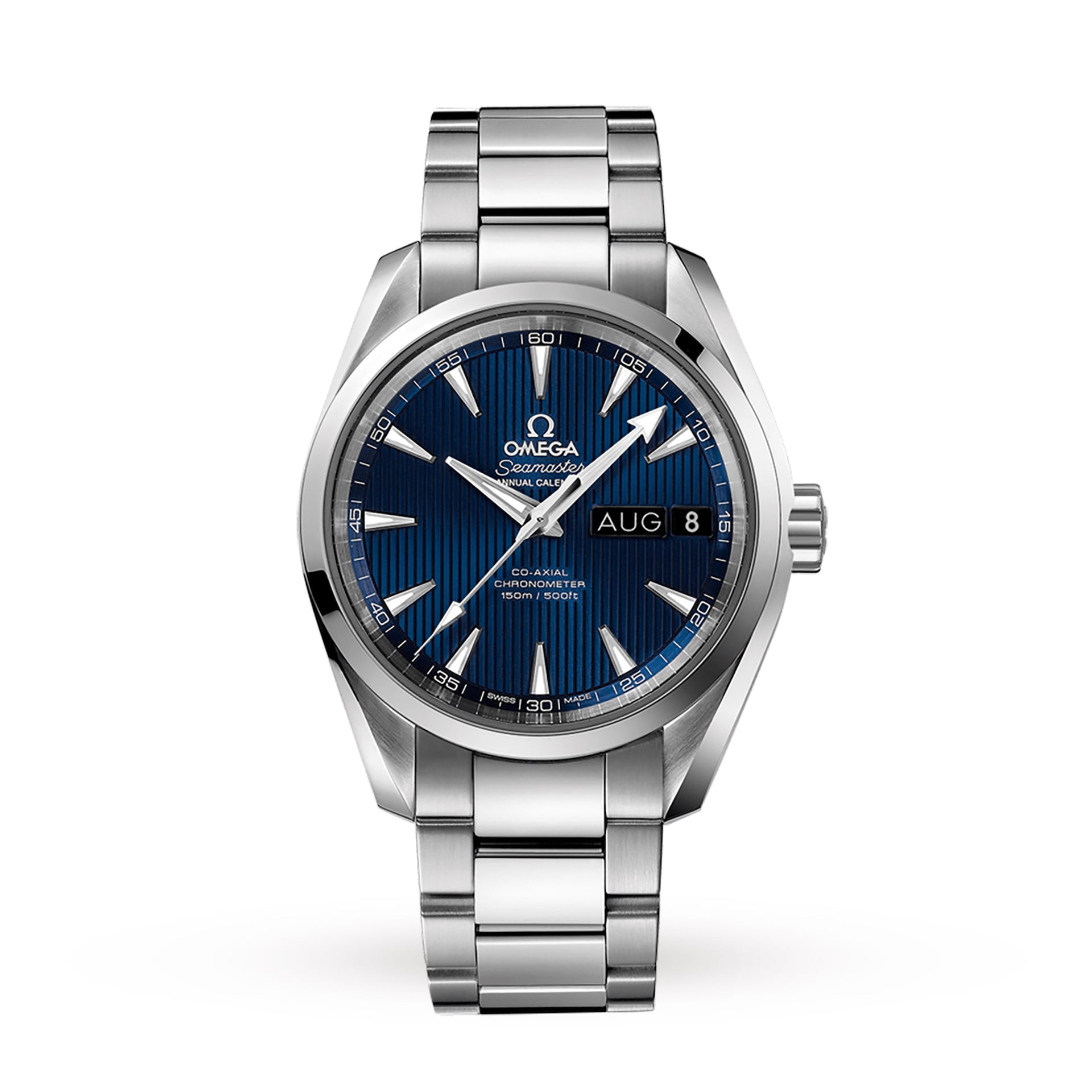 Omega Seamaster Aqua Terra 150m Co-Axial Annual Calendar 38.5mm Mens Watch