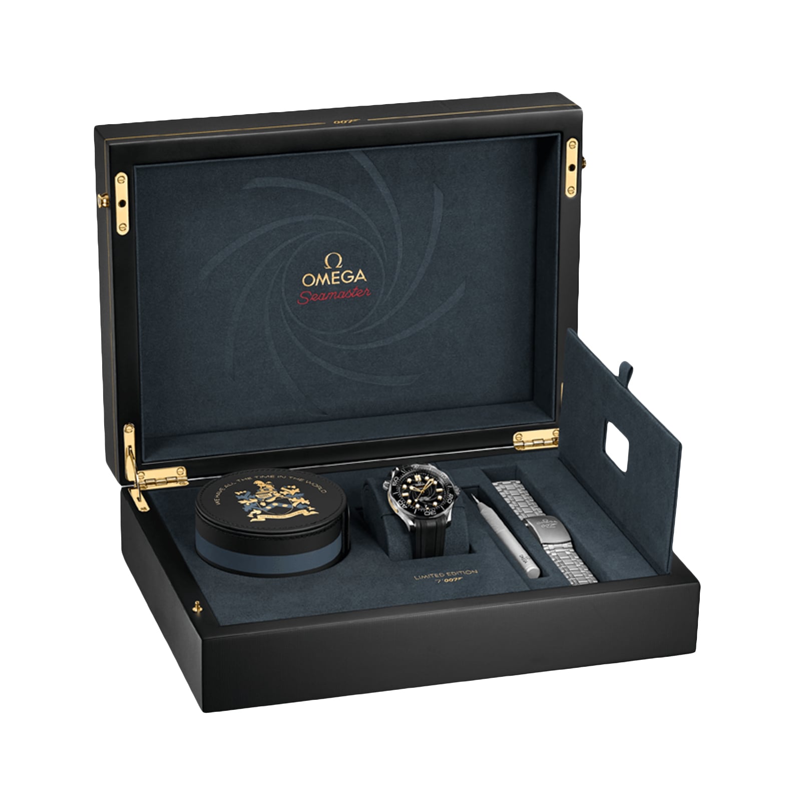 Omega "James Bond" Limited Edition Co-Axial Diver 42mm Mens Watch Omega "James Bond" Limited Edition Co-Axial Diver 42mm Mens Watch