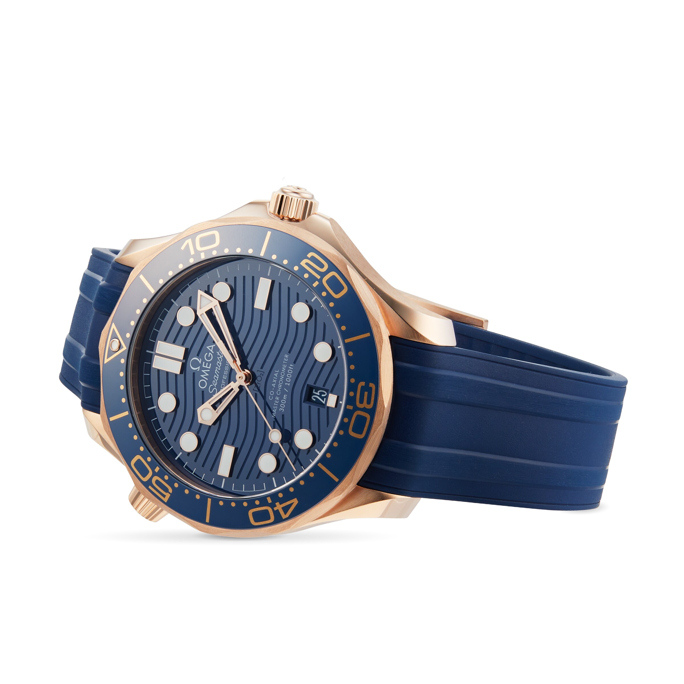 Omega seamaster clearance 300m gold