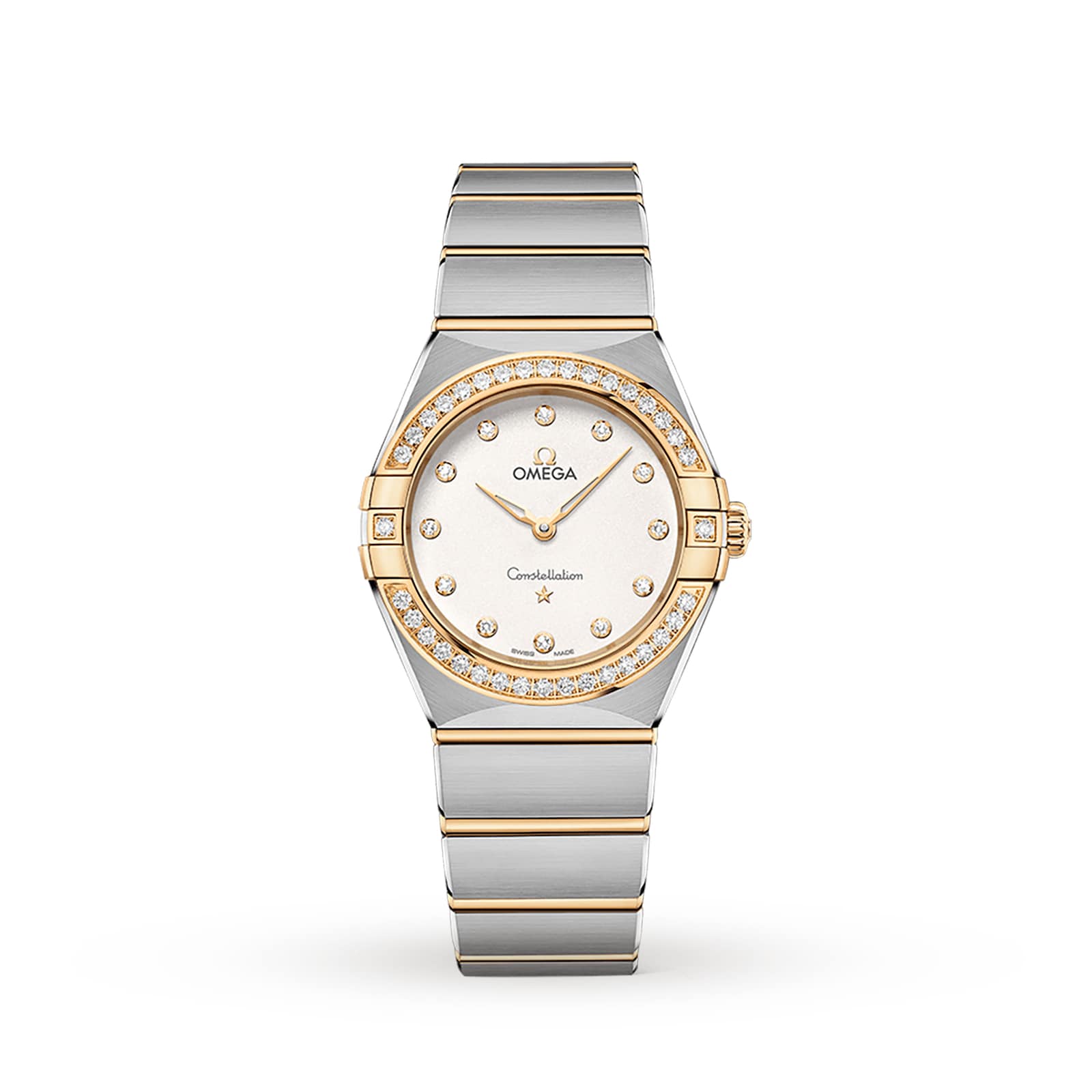 Omega Constellation Manhattan 28mm Ladies Watch O13125286052002 ...