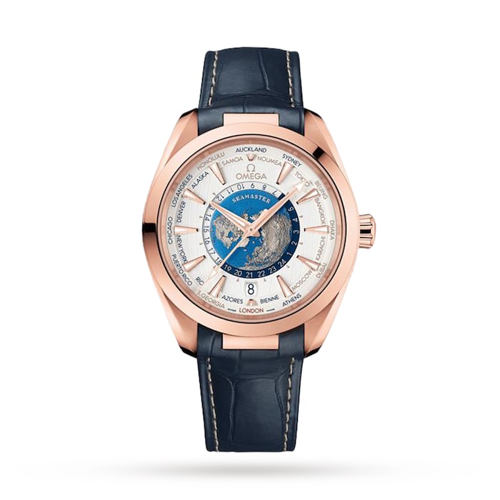 Omega Seamaster Aqua Terra 150M Co?axial Master Chronometer Gmt Worldtimer 43mm