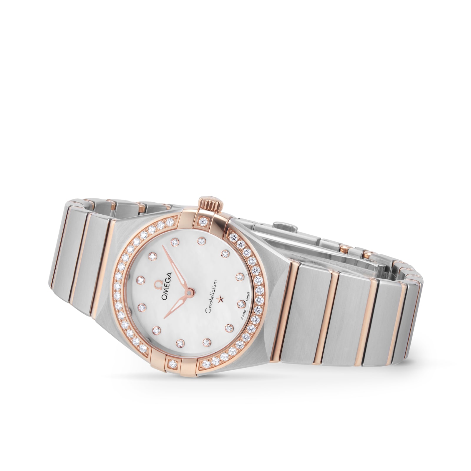 Omega Constellation 28mm Ladies Watch White