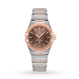 Omega Constellation Co-Axial 36mm Mens Watch Brown