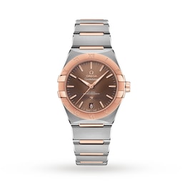 17331666 - Constellation Co-Axial 36mm Mens Watch Brown