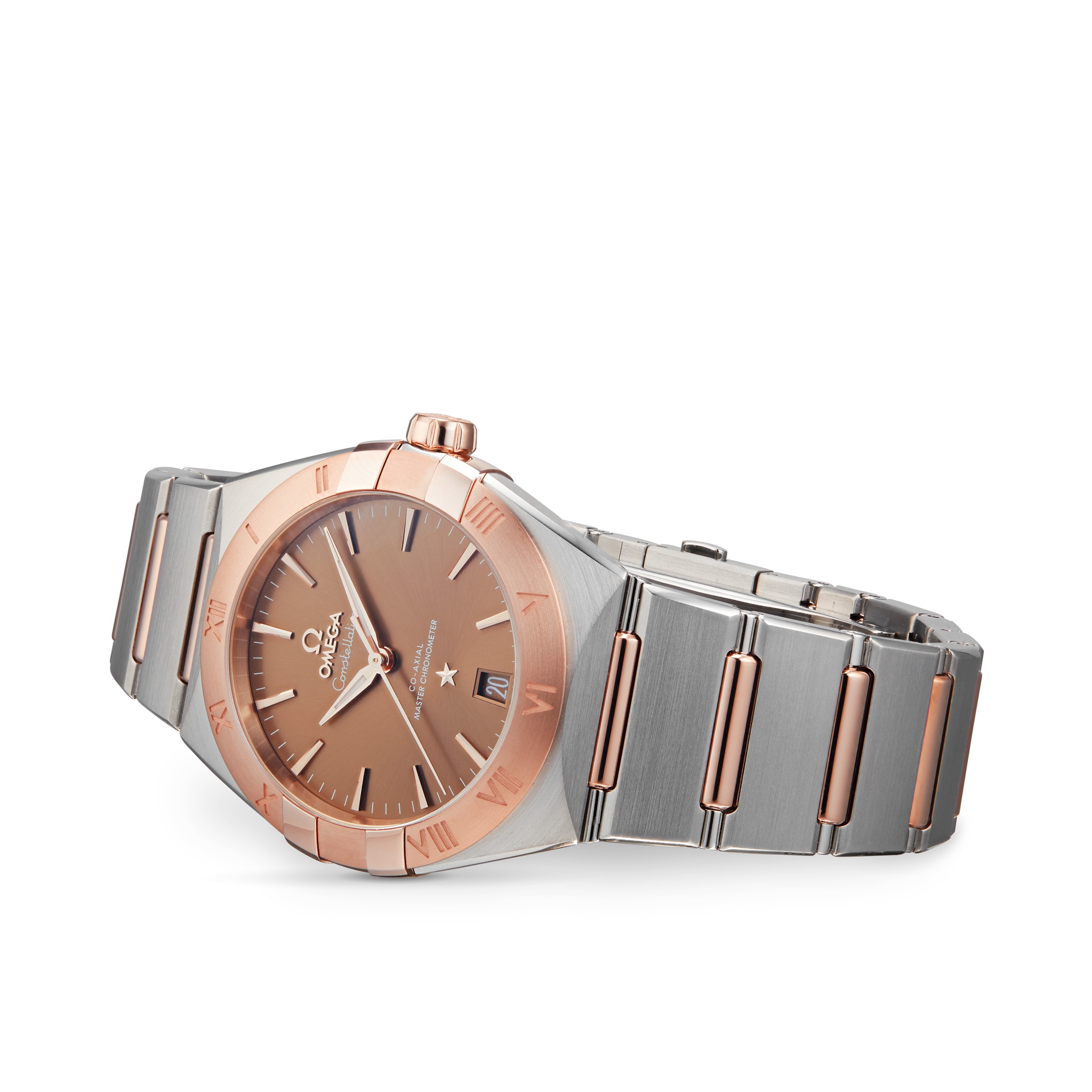 Omega Constellation Co-Axial 36mm Mens Watch Brown