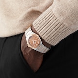 Omega Constellation Co-Axial 36mm Mens Watch Brown