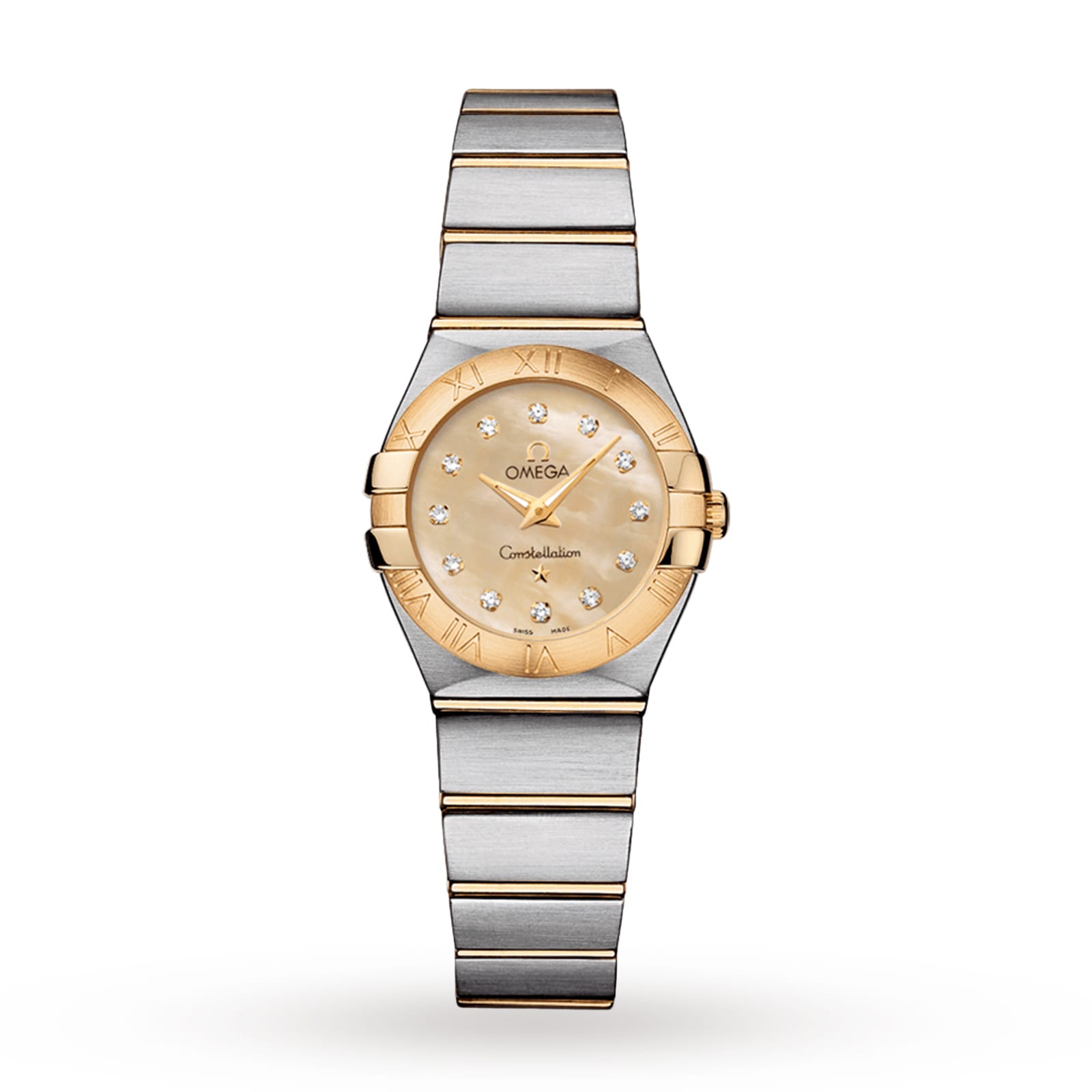 Omega Constellation 24mm Ladies Watch O12320246057001 | Mappin and Webb