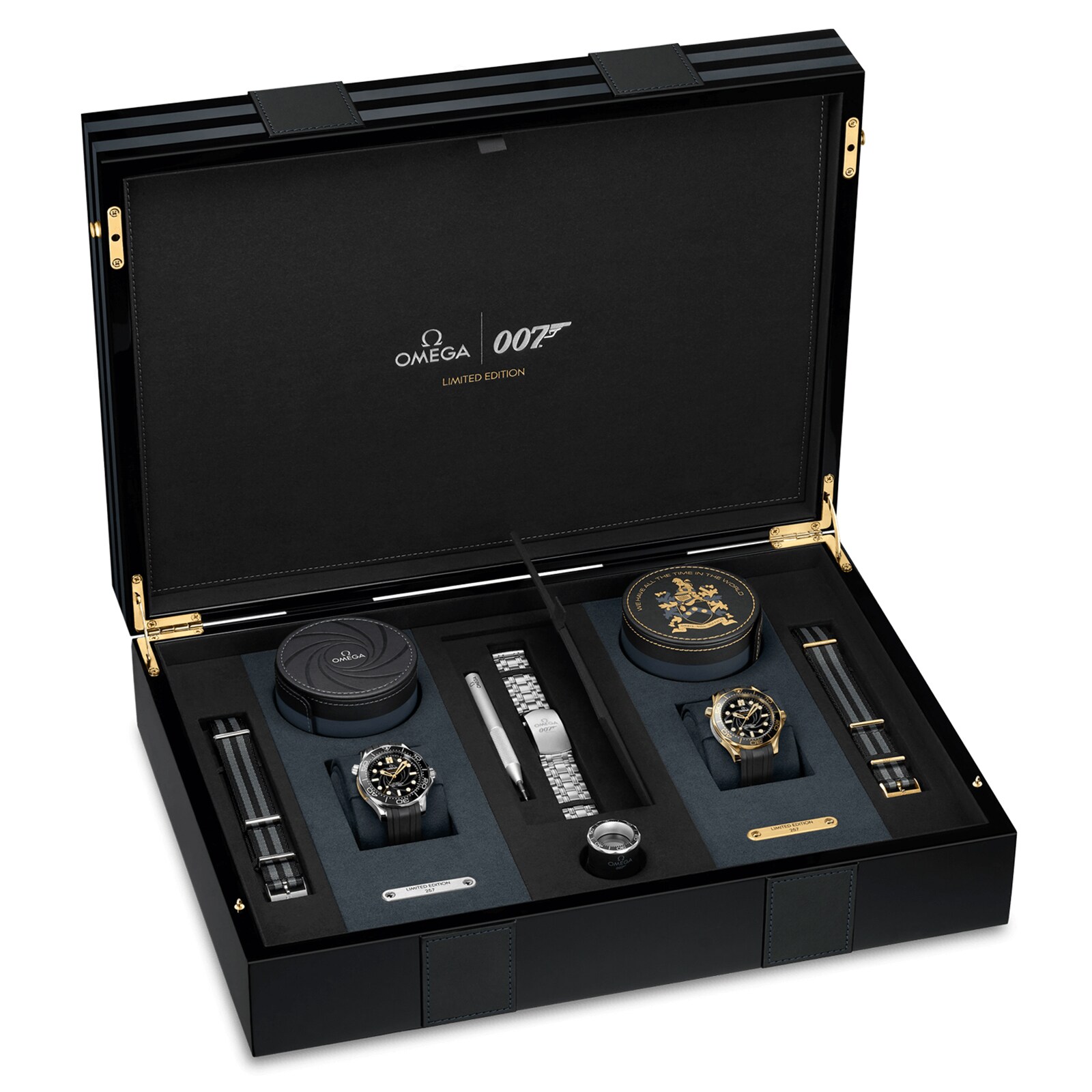 James Bond 007 Limited Edition Set Diver 300M Co-Axial Master Chronometer  42mm